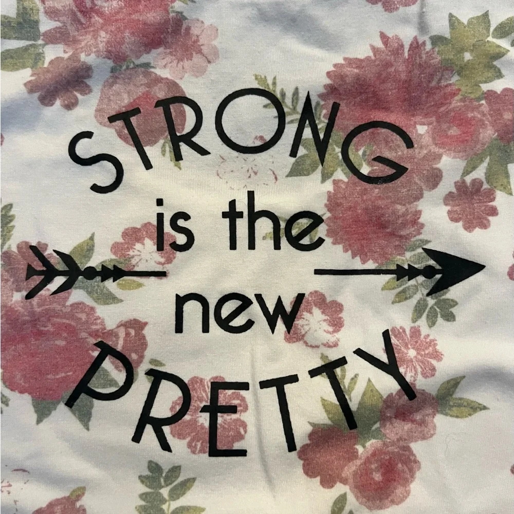 Joyfolie Mia Joy Strong Is The New Pretty Floral Dress HiLo Girl’s Sz 12